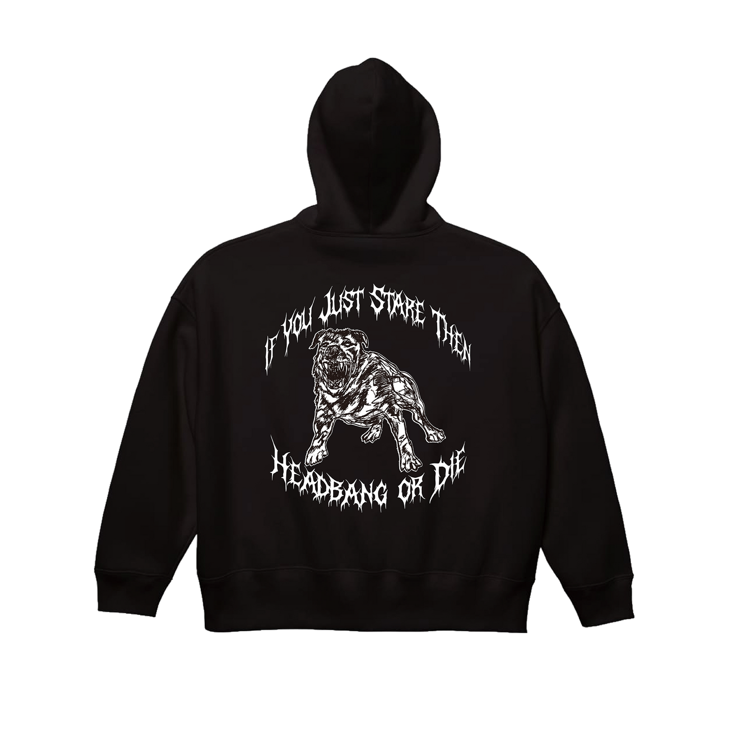 If You Just Stare Then Headbang or Die パーカー