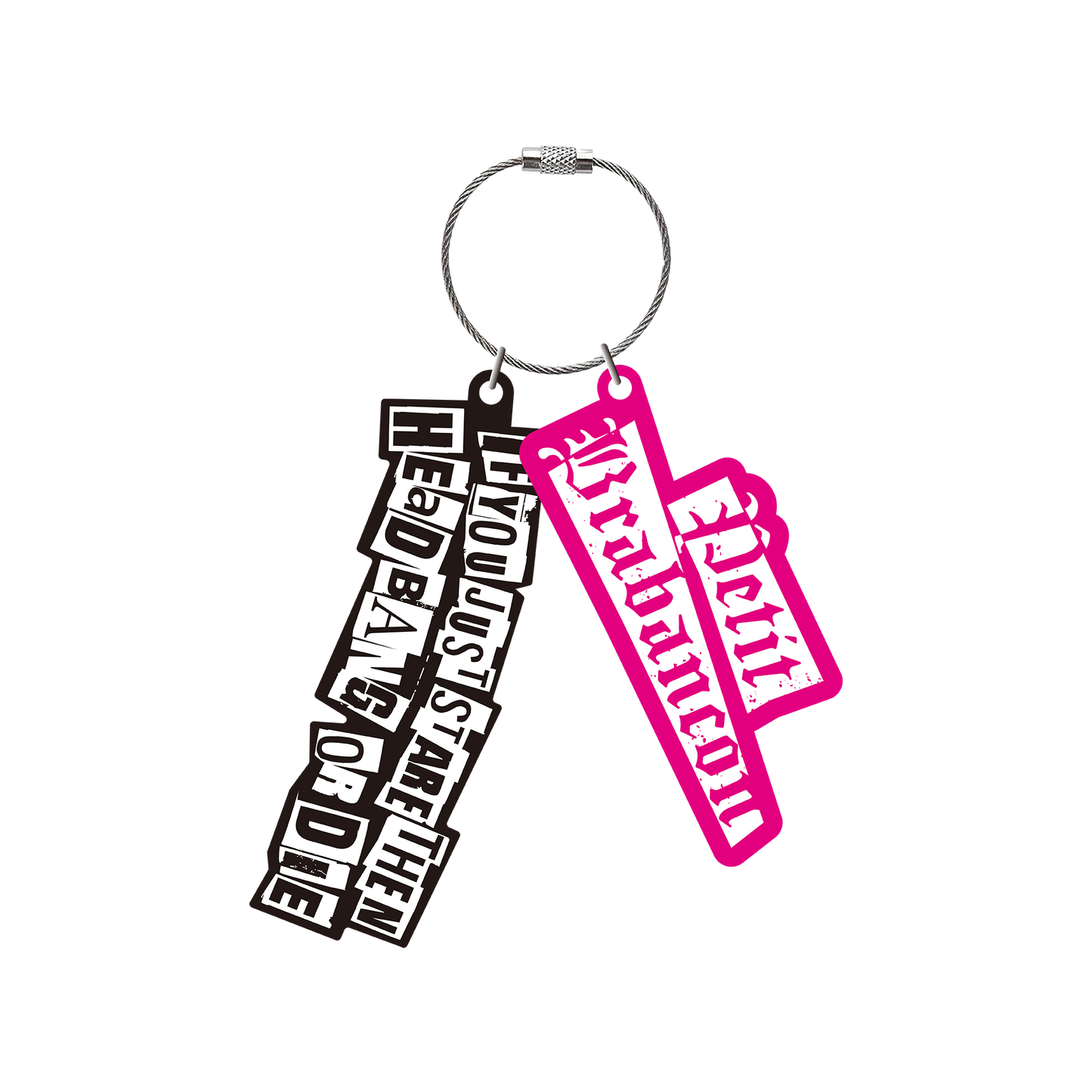 If You Just Stare Then Headbang or Die キーホルダー(ランダム)