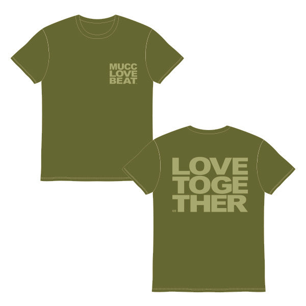 <通販限定>LOVE Tee【ロゴTシャツ】Khaki