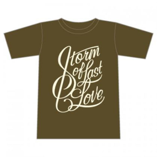 Storm of Last love T-SHIRTS【Color:オリーブ】