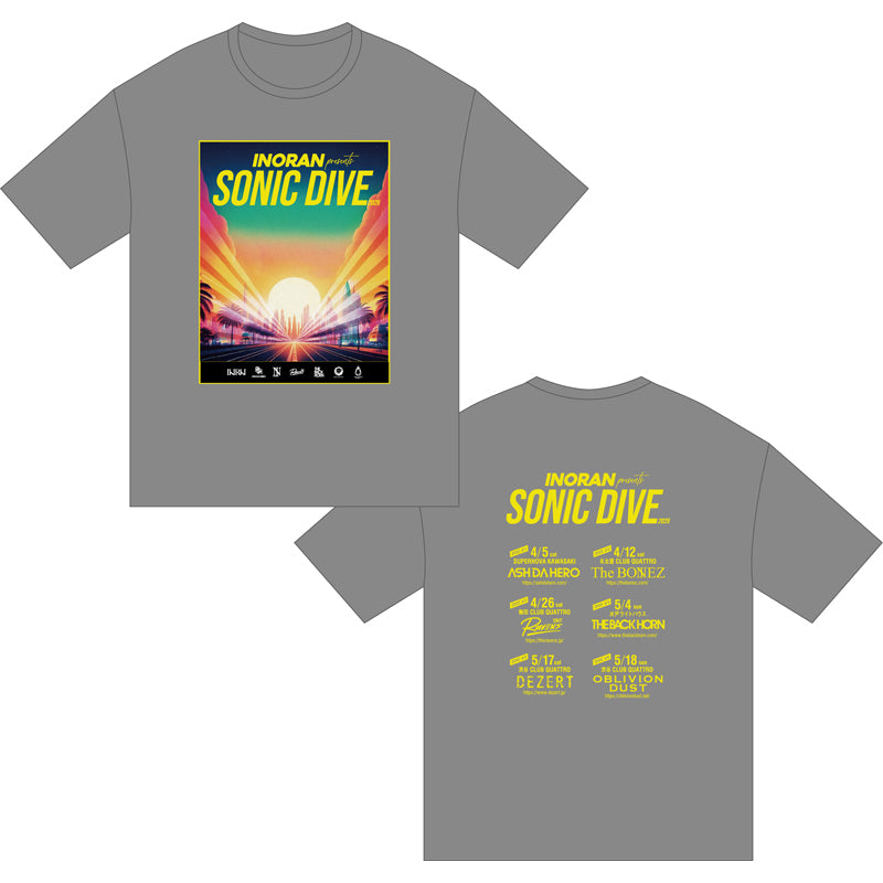 コラボTシャツ(GRAY)