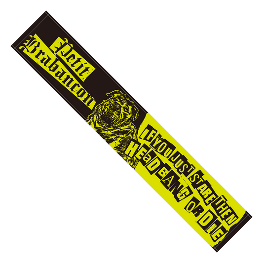 If You Just Stare Then Headbang or Die ジャガードマフラータオル