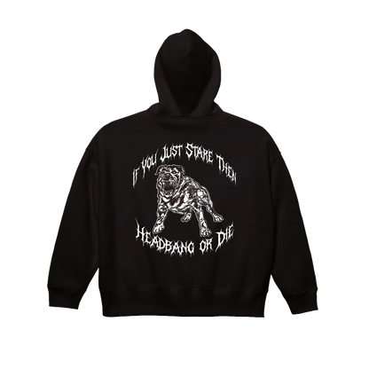 If You Just Stare Then Headbang or Die パーカー