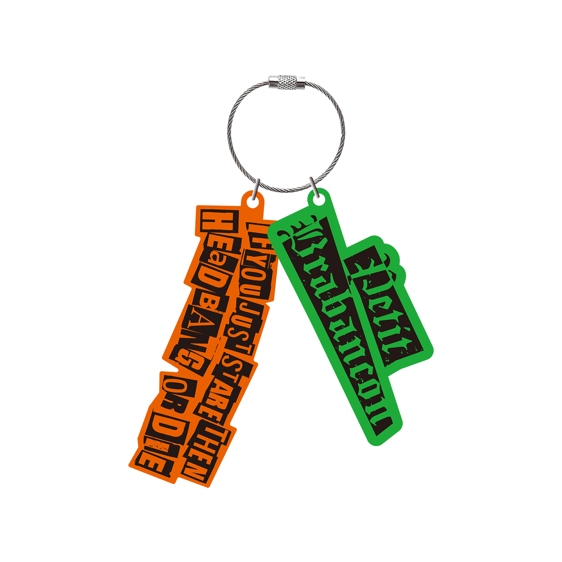 If You Just Stare Then Headbang or Die キーホルダー（ランダム