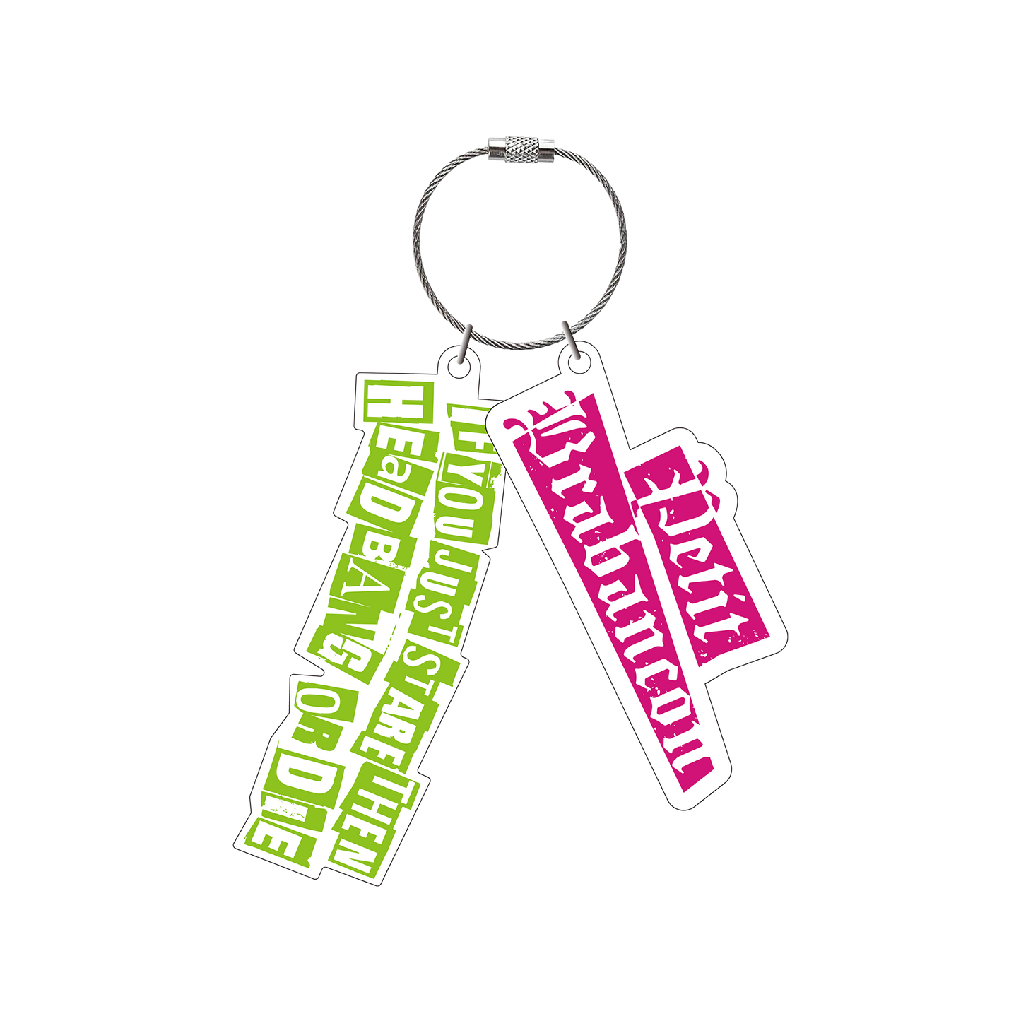 If You Just Stare Then Headbang or Die キーホルダー（ランダム）