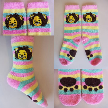 もこもこラグベベルームソックス / 世界キャラクターさみっとin羽生2016