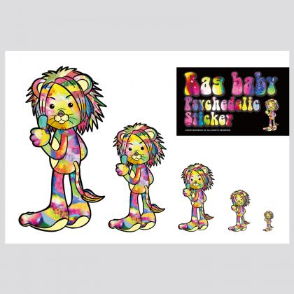 Rag baby Psychedelic Sticker / 第6回百年縁日