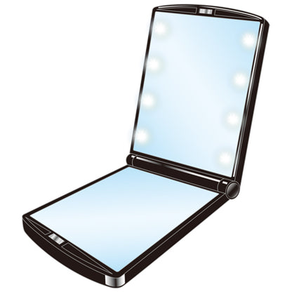 LEDライト付きミラー