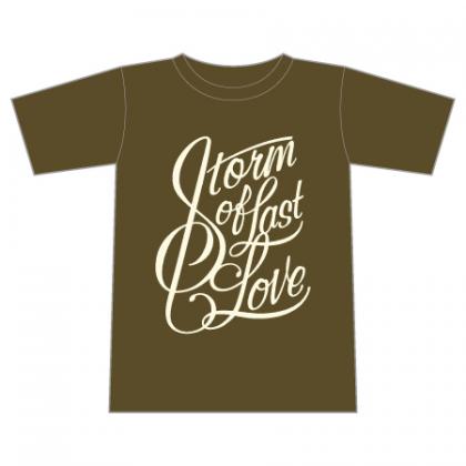 Storm of Last love T-SHIRTS【Color：オリーブ】
