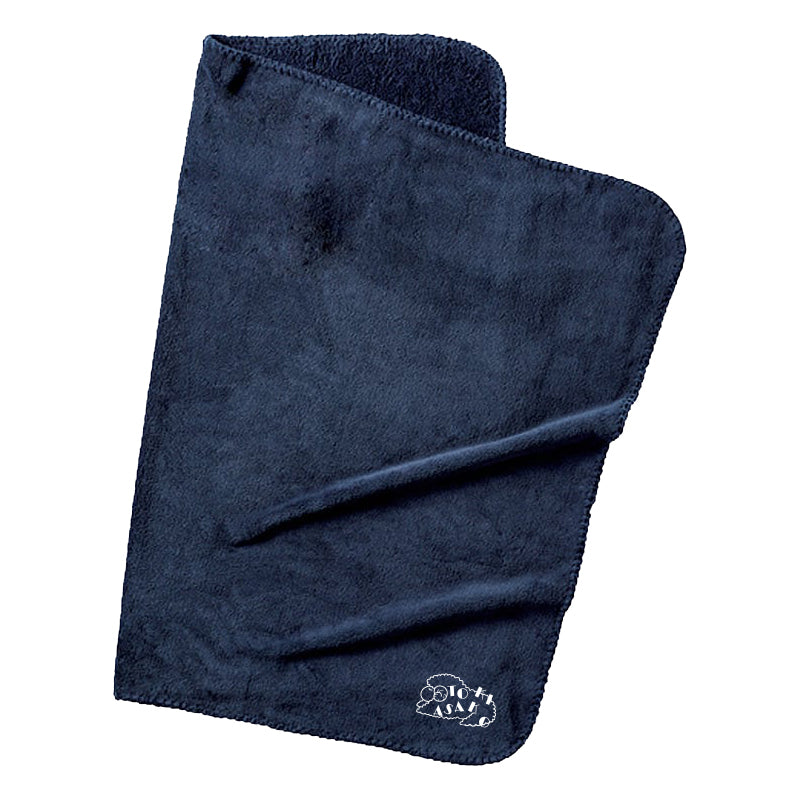 ひよことモコモコ羊のブランケット(巾着付き)