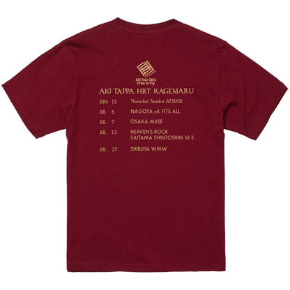 Tシャツ / WINE RED