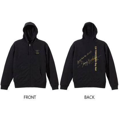 ジップパーカー