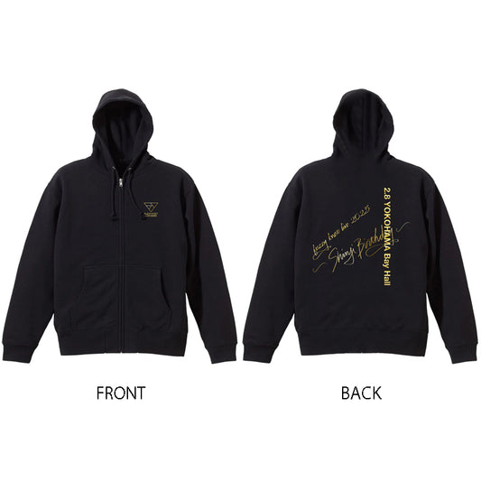 ジップパーカー