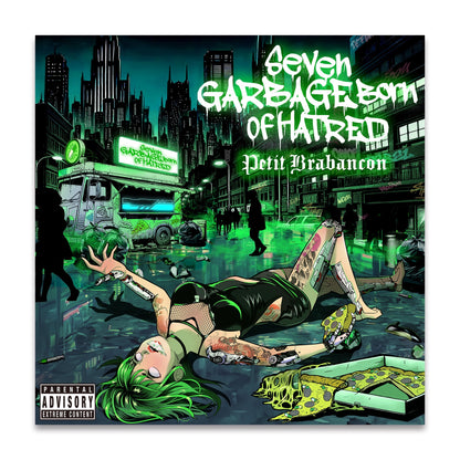 2nd EP「Seven Garbage Born of Hatred」一般流通盤（CD）